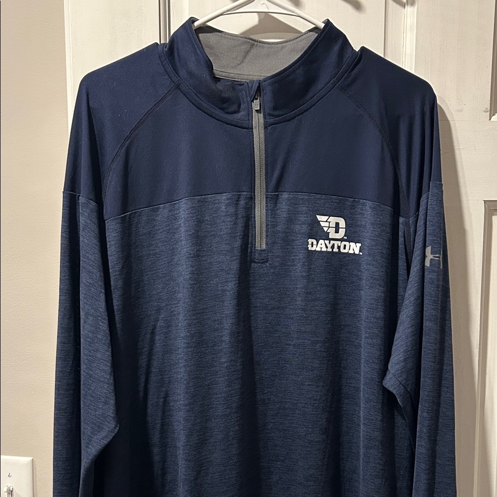 Under Armour Dayton Men's Navy Blue Quarter-Zip Pullover